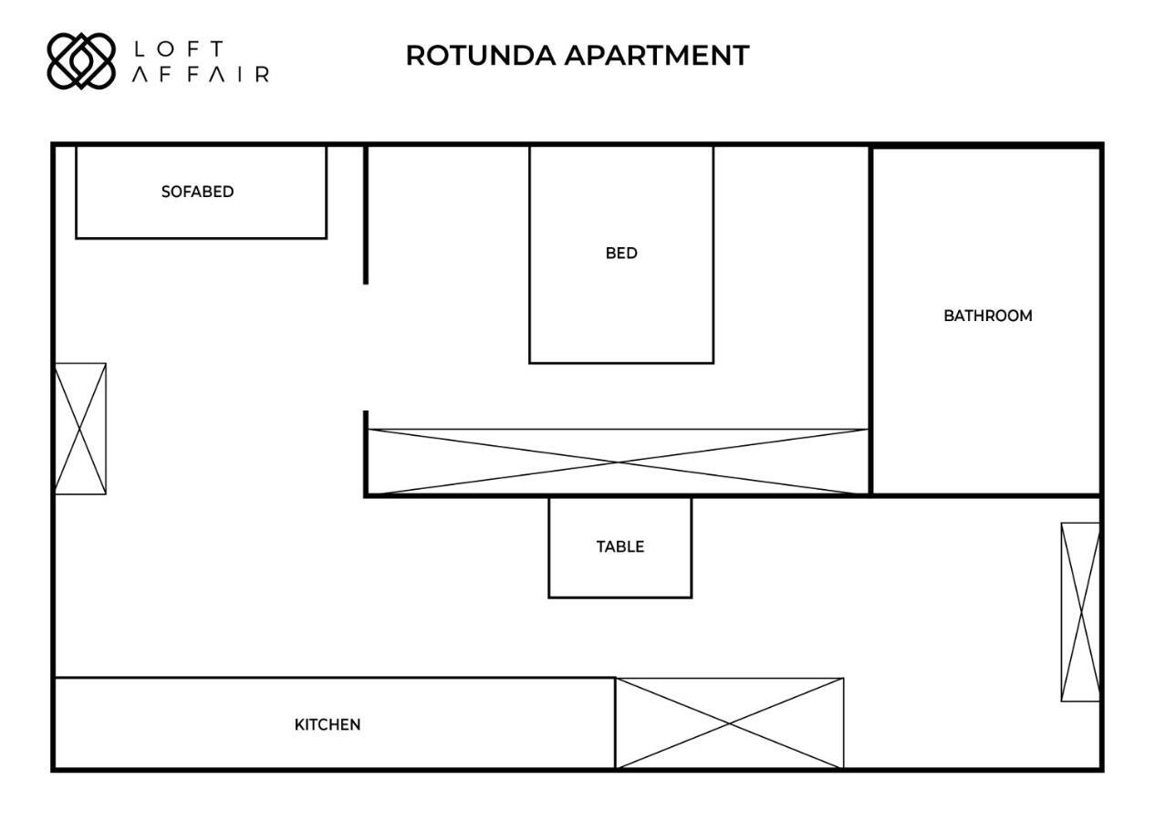 Rotunda Apartment - Loftaffair Cracóvia Exterior foto